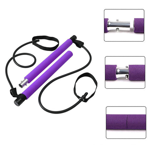 Exercice de Pilates à la maison avec la barre Homepilate