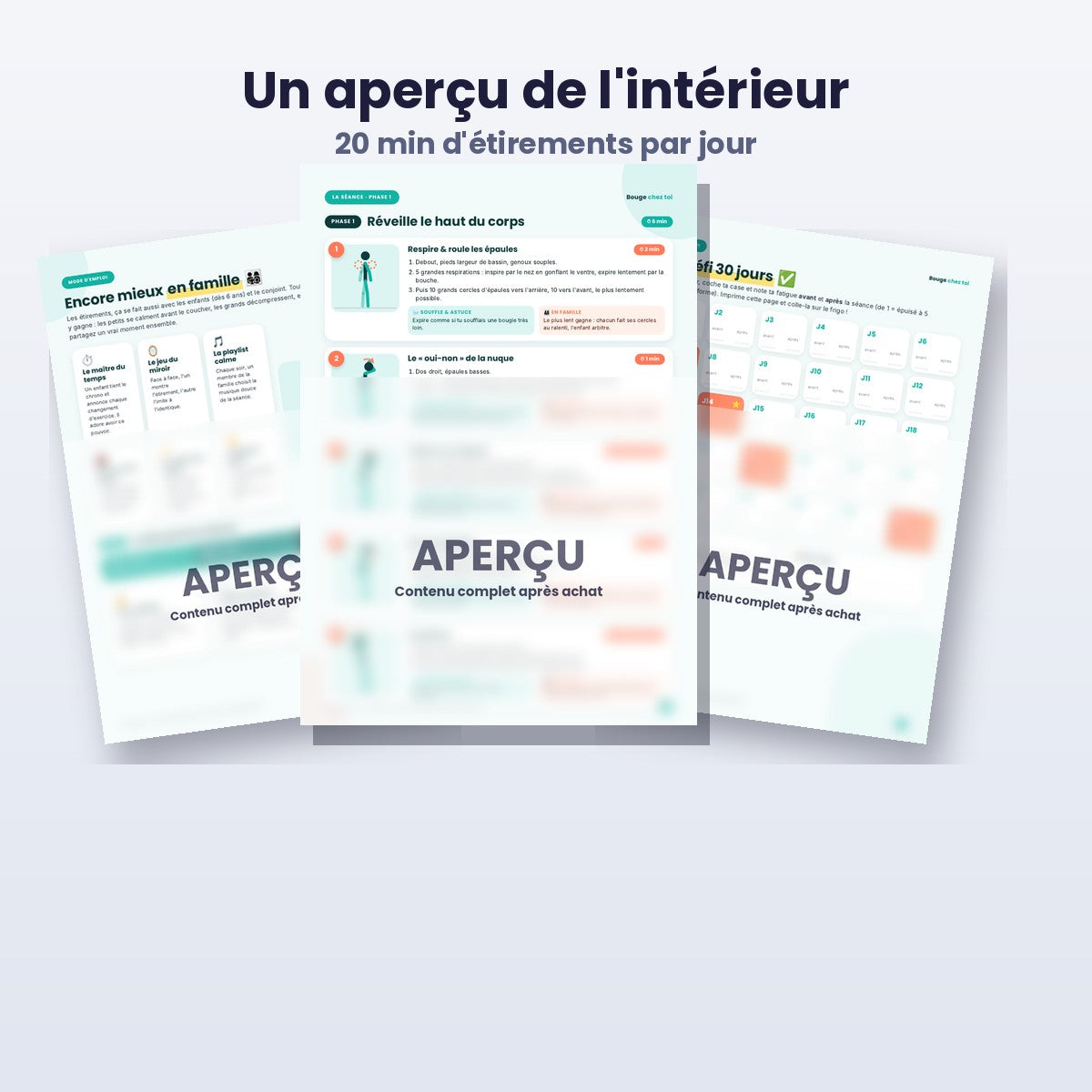 Guide 1 – 20 min d'étirements anti-fatigue (PDF)