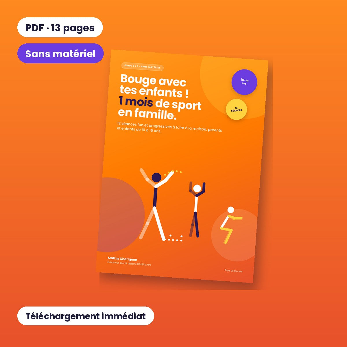 Guide 2 – 1 mois de sport parents-enfants 10-15 ans (PDF)