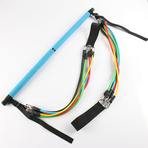 Kit barre de Pilates et élastiques de résistance
